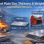 Steel Plate Size, Thickness & Weight: From Rolling to Fabrication